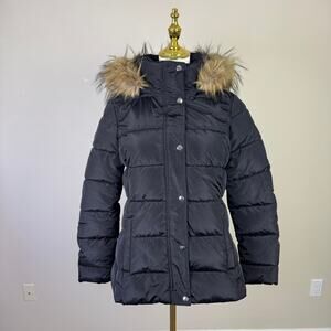Tommy Hilfiger Full Zip Puffer Jacket Coat US Women's M New